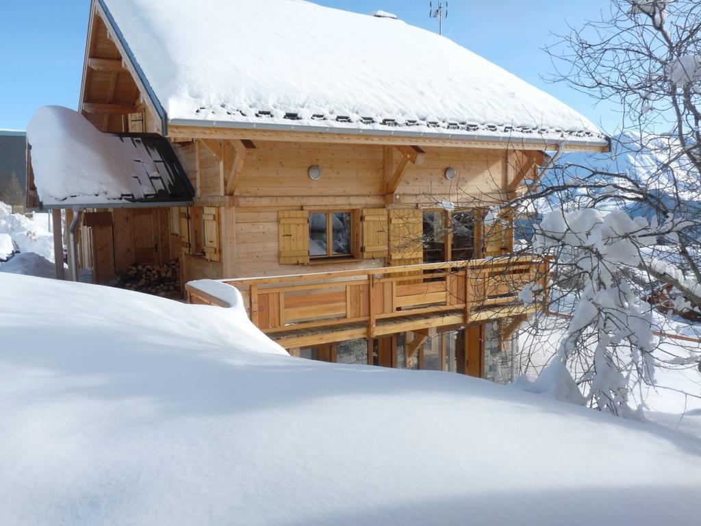 Odalys Chalet Jardin D'Hiver Vila Fontcouverte-la-Toussuire Exterior foto